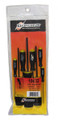 Picture for reference only. Actual product contains sizes listed in description. Bondhus 10733 - Set of 8 Ball End Hex Screwdrivers 2-10mm - Long
