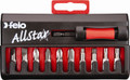 Felo 52755 - AllStar 10 pc Bit Set - Slotted, Phillips, Square, Torx