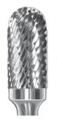 G2000 Carbide Bur Double Cut Cylinder Shape with Radius End SGS SC-51G