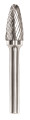 Carbide Bur Single Cut Tree Shape with Radius End SGS SF-6