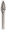 Carbide Bur Double Cut Tree Shape with Pointed End SGS SG-13