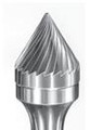 Carbide Bur Single Cut 60 Degree Cone Shape SGS SJ-6