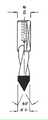 Boring Drill Bits (Metric) - (V Point), 77 mm Length, Carbide Tipped - Southeast Tool SEV7704LH