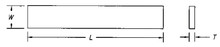Solid Carbide STB Strip (Blank)