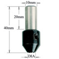 Drill Adapter by Vortex Tool For All 10mm Boring Machines
