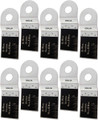Oshlun MMR-0110 1-1/3-Inch Universal Bi-Metal Oscillating Tool Blade for Rockwell SoniCrafter (10-Pack)