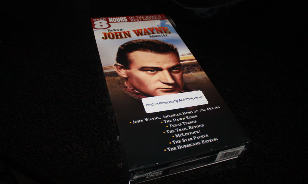 Winner of the John Wayne DVD Box set *April 2017 Giveaway