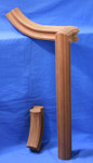 Shown in our K6110 walnut handrail
