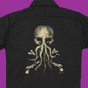Jolly Roger Cthulhu workshirt