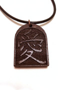 Love Kanji pendant