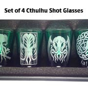 Cthulhu Shot Glass Set of 4