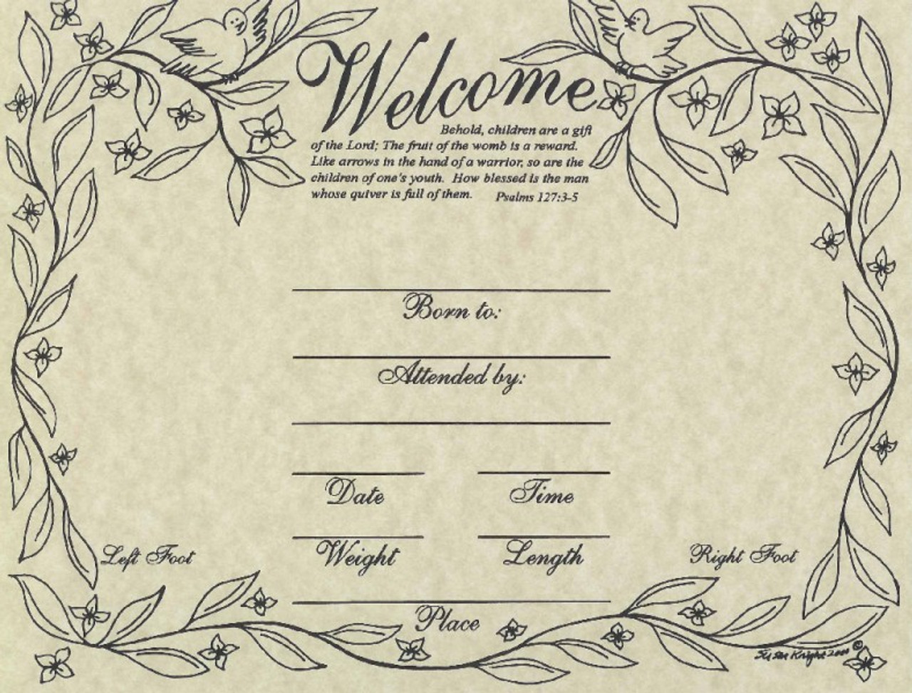 Commemorative Birth Certificate In His Hands Birth Supply Commemorative Birth Certificate In His Hands Birth Supply