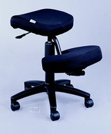 Jobri kneeling chair with Memory Foam Pressure Relieving Material- Black - Feels Great!
