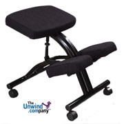 Jobri Standard Economical Kneeling Chair- Low Cost Intro to Kneeling Chair Benefits!