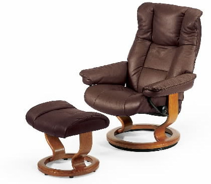 Ekornes Mayfair in Brown Classic Leather