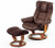 Ekornes Mayfair in Brown Classic Leather