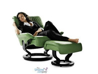 Green means "go" when it comes to comfort and the Vision recliner