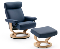 Stressless Orion Recliner (medium) by Ekornes - Great Support and Elegance- Stellar Comfort for Your Back and Body!