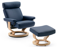 Stressless Taurus Recliner (large) by Ekornes - Great Support and Elegance- Stellar Comfort for Your Back and Body!