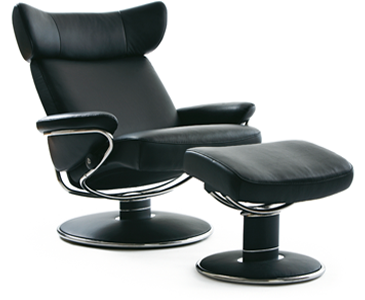 Ekornes Stressless Jazz Recliner Large is a modern, stylish back-saving beauty!