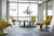 Ekornes Stressless Blues Recliner- Lemon Paloma Leather - A Room Filled with Relaxing Back Furniture from Ekornes and The Unwind Company!