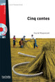 Cinq contes (with CD audio MP3) - Maupassant - Easy reader B1