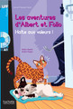Les aventures d'Albert et Folio - Halte aux voleurs! (with CD audio ) - Young Easy reader A1