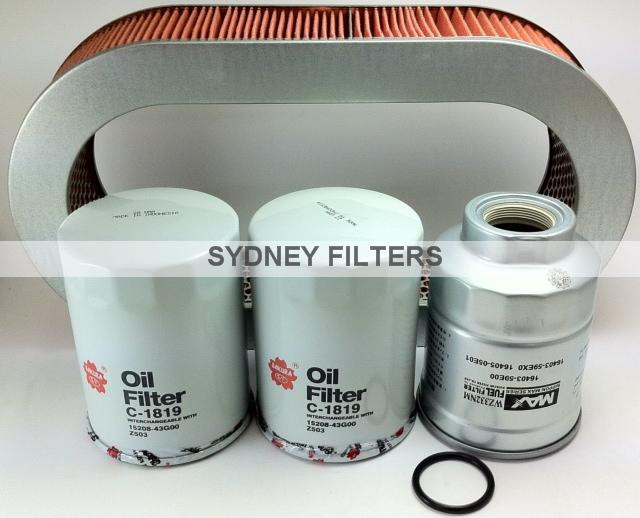 Nissan patrol gu air filter #5