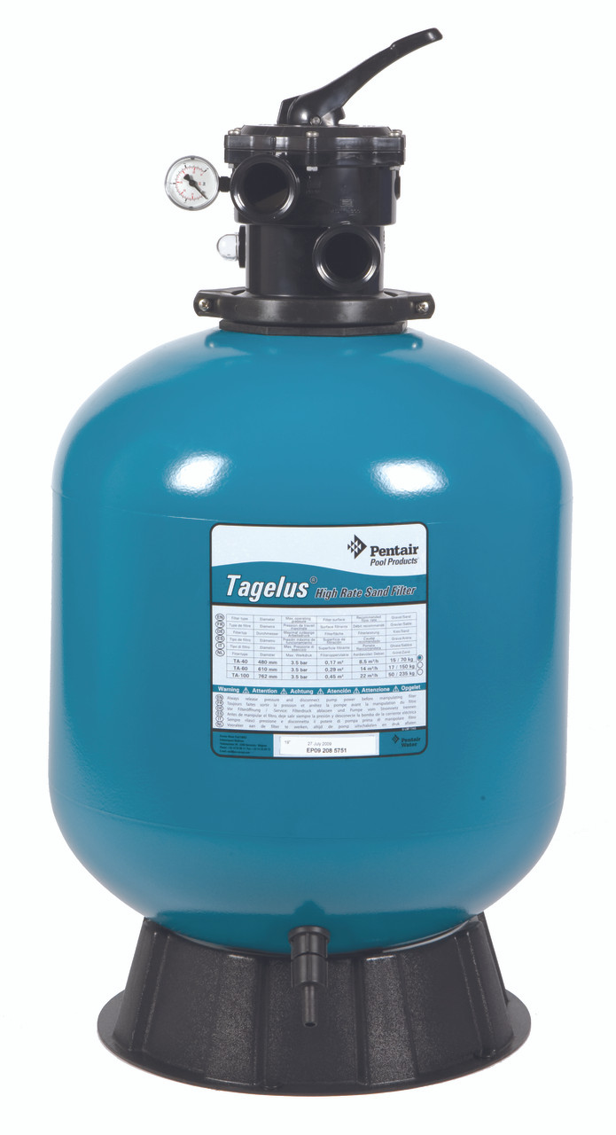 Pentair Tagelus Swimming Pool Sand Filter Barrel