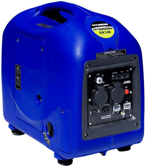 HYUNDAI HY3000SEI PORTABLE PETROL INVERTER SUITCASE ELECTRIC GENERATOR
