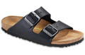birkenstock arizona black oiled leather
