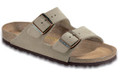 birkenstock arizona taupe suede high arch