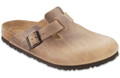 birkenstock boston tobacco oiled leather