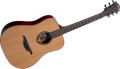 Lag Tramontane T100D Dreadnought Acoustic Guitar - Natural