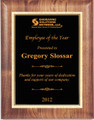 Solid Walnut Award Plaque - Multiple Size Options