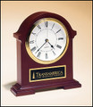 Napoleon Clock with Hand-Rubbed Mahogany Finish