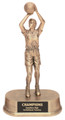 Basketball Resin Shooting Ball Female 9.25" Tall