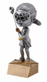 Lacrosse Bobble Head Female Resin - 6" Tall