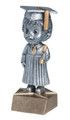 Male Graduate Bobble Head Resin - 6" Tall