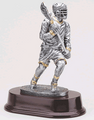 Lacrosse Right Resin Sculpture Male 7.5" Tall