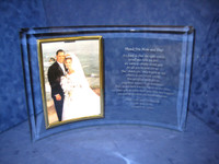 Personalized Curved Picture Frame   