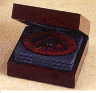 Wood CD Holder