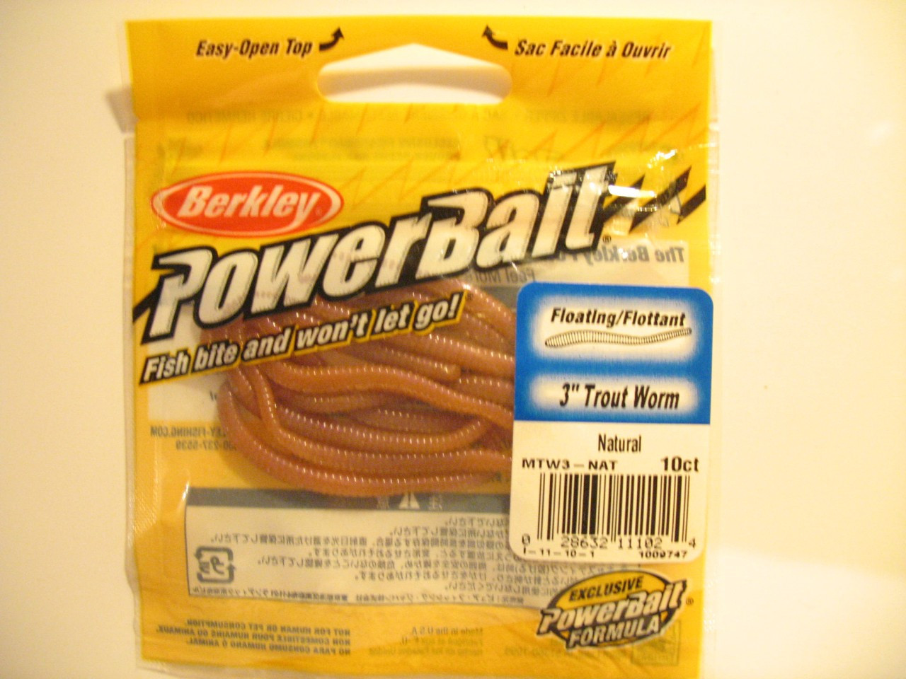 Berkley Powerbait Floating Trout Worm