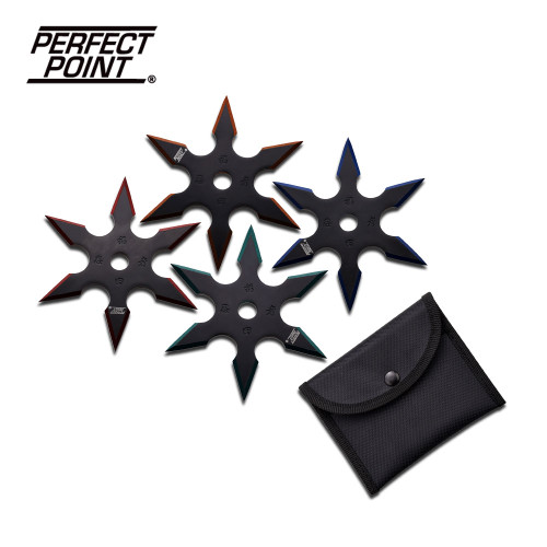 4" Ninja Throwing Star 6pt.