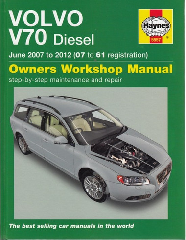 Volvo V70 Diesel 2007 - 2012 Workshop Manual