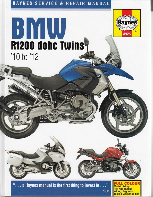 2013 Bmw r1200rt service manual #1