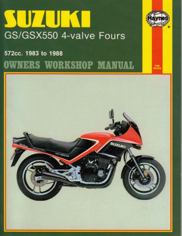 Suzuki GS / GSX550 4-valve Fours 572cc. 1983 - 1988 ...