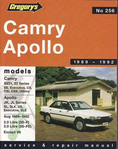 1989 toyota camry workshop manual #5