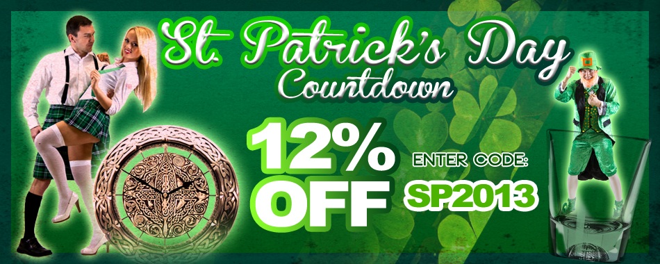 How Many Days Until Saint Patricks Day - PrivateIslandParty.com