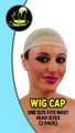 Beige Wig Caps Dozen 6004